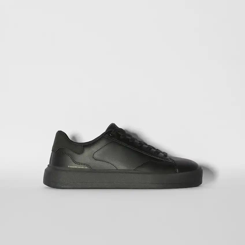 کفش اورجینال Bershka مدل Monochrome Trainers