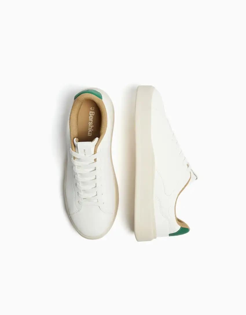 کفش اورجینال Bershka مدل Retro-style trainer — تصویر ۲