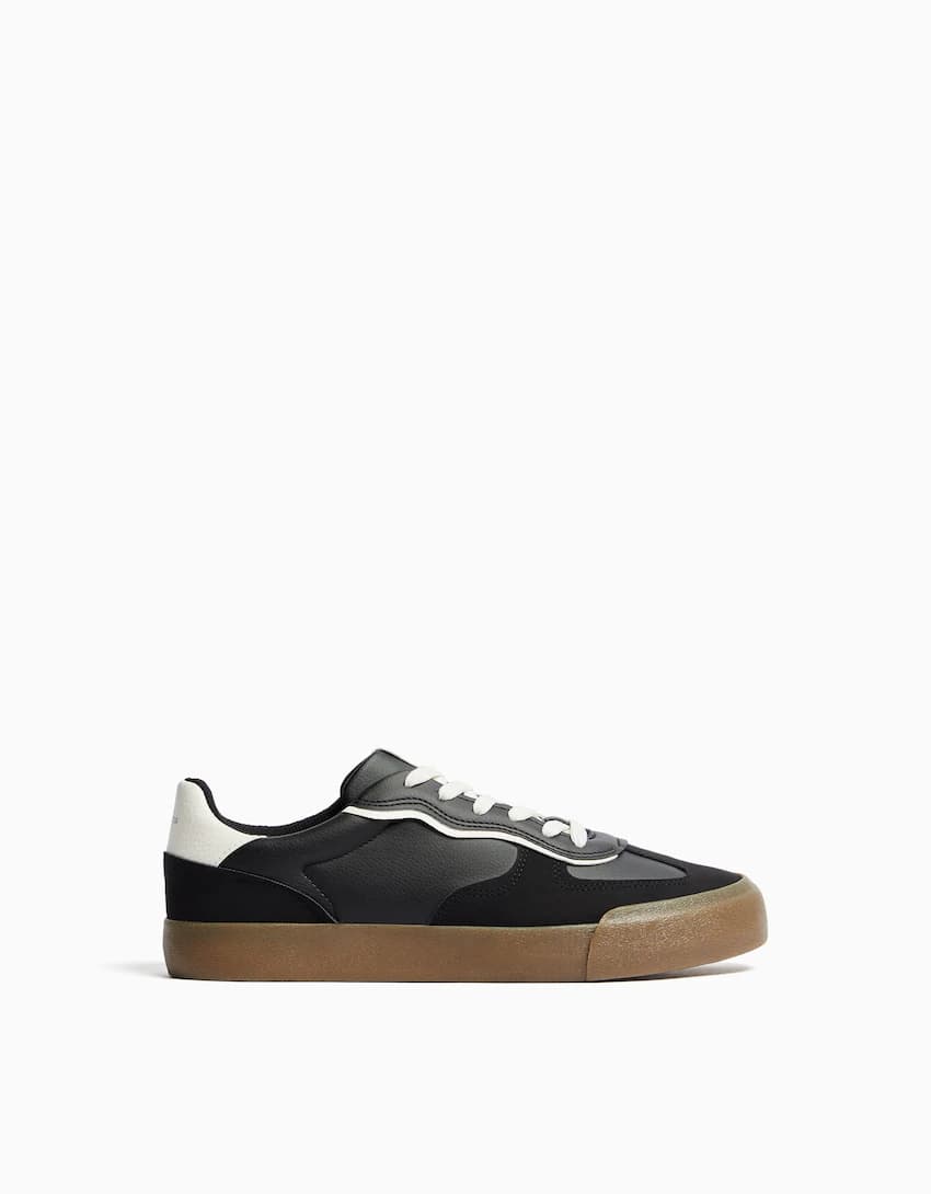 کفش اورجینال Bershka مدل Retro-style trainers — تصویر ۳