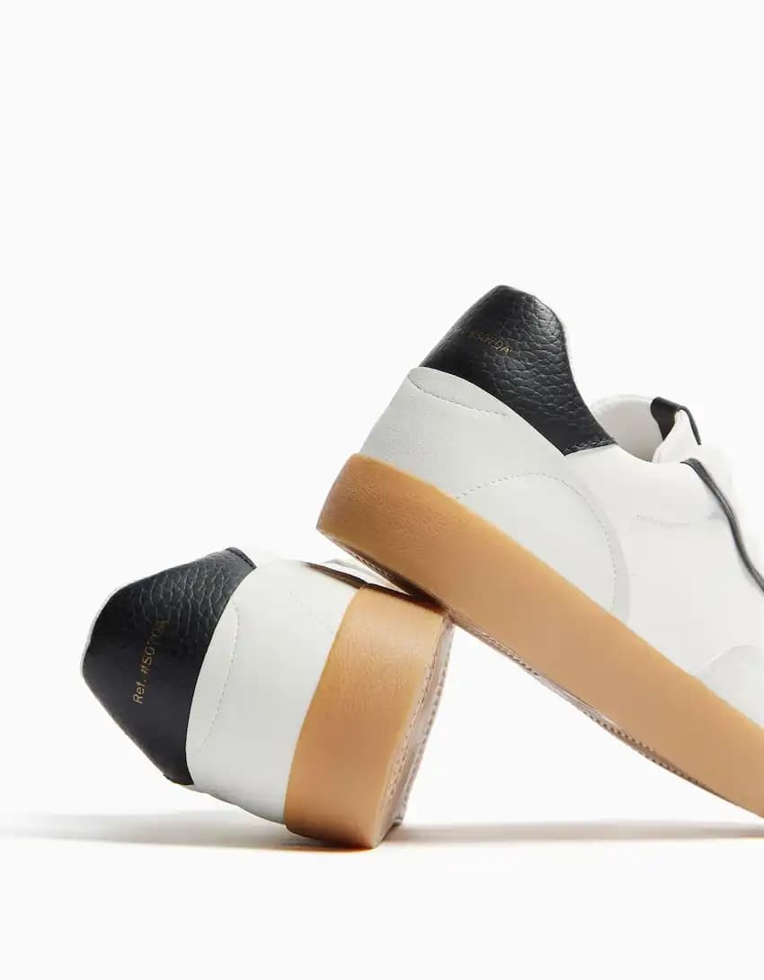 کفش اورجینال Bershka مدل Retro-style trainers — تصویر ۸