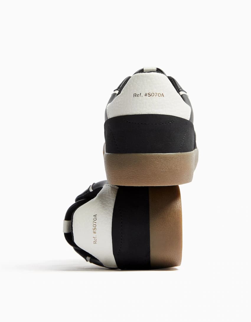کفش اورجینال Bershka مدل Retro-style trainers — تصویر ۶