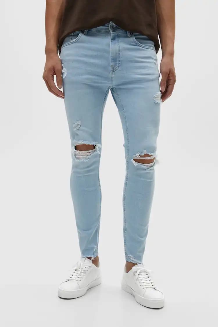 کفش اورجینال Pull&Bear مدل Basic Casual Trainers — تصویر ۵