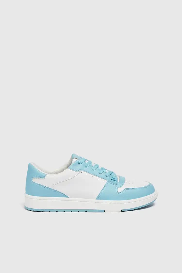 کفش اورجینال Pull&Bear مدل Casual Trainers With Piece Details — تصویر ۷