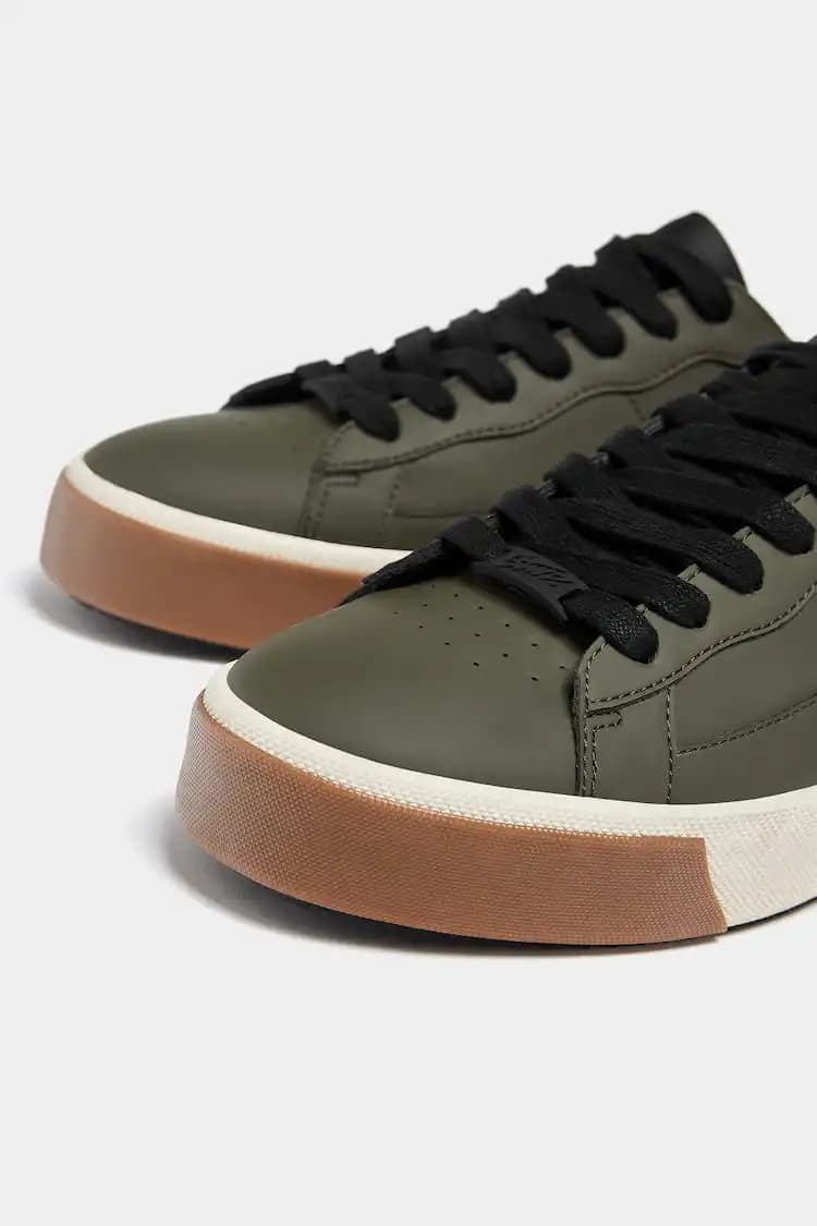 کفش اورجینال Pull&Bear مدل Casual Colour Block Trainers — تصویر ۳