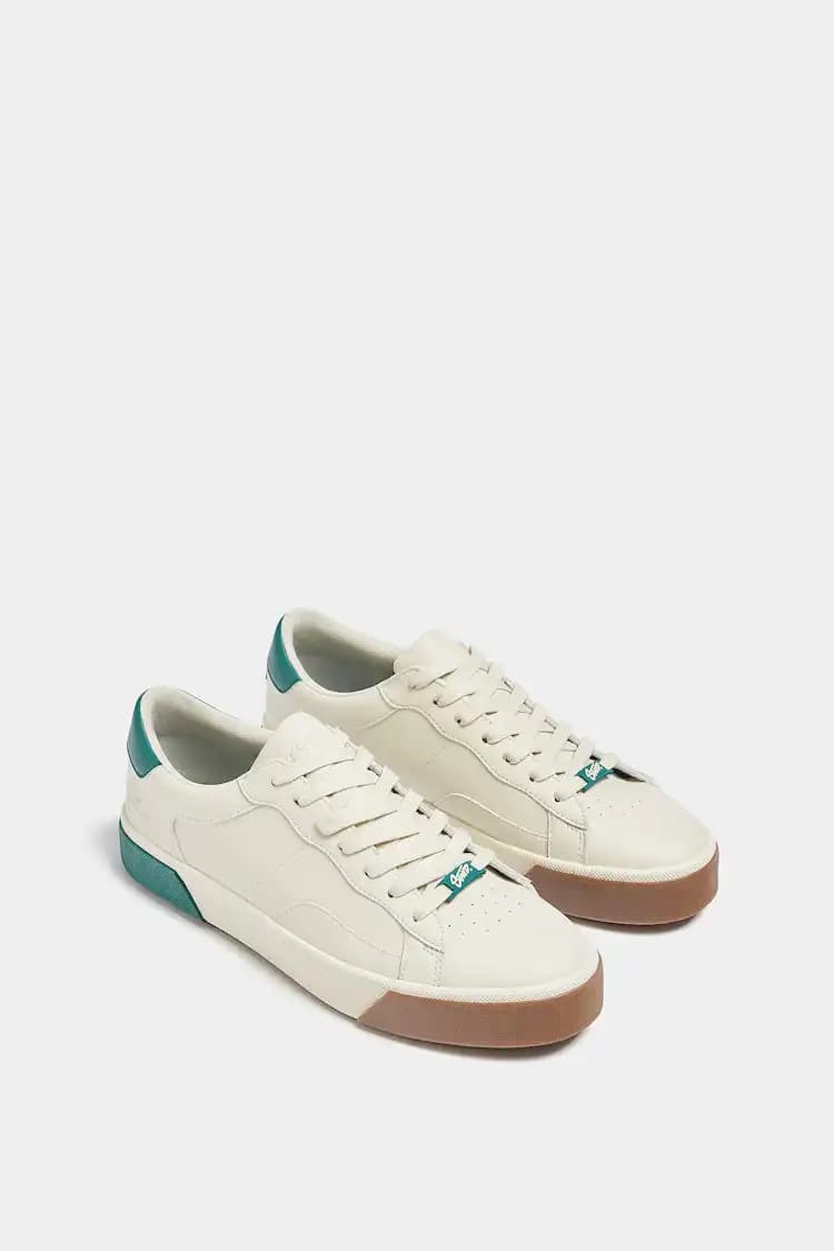 کفش اورجینال Pull&Bear مدل Casual Colour Block Trainers — تصویر ۲