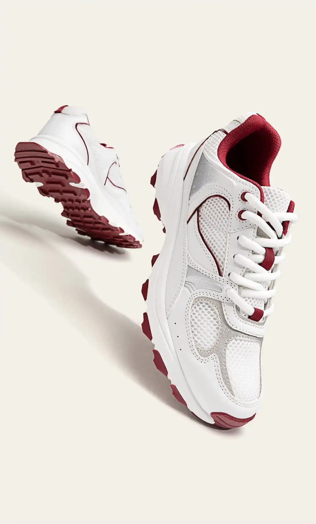 کفش اورجینال Stradivarius مدل Detailed Sneakers — تصویر ۸