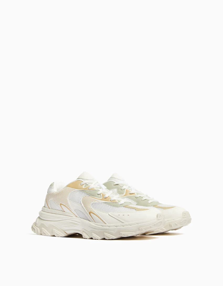 کتونی اورجینال Bershka مدل Multi Piece Trainers — تصویر ۵