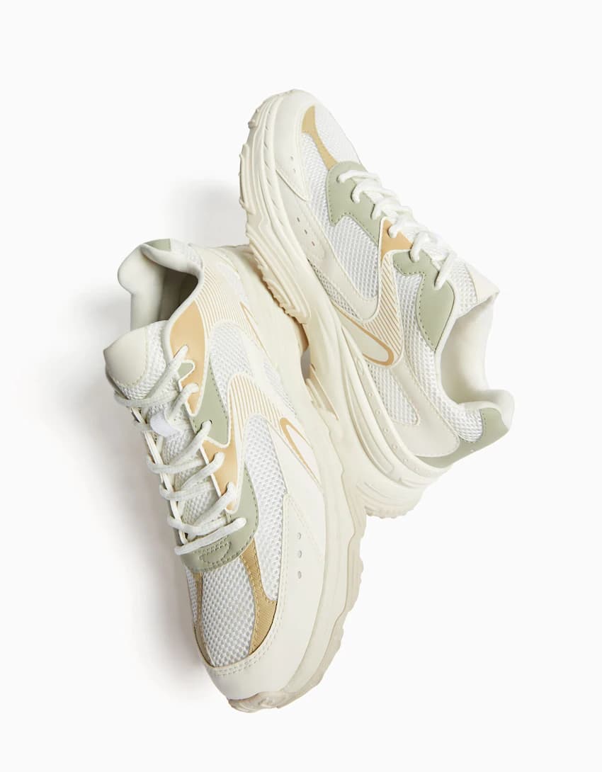 کتونی اورجینال Bershka مدل Multi Piece Trainers — تصویر ۳