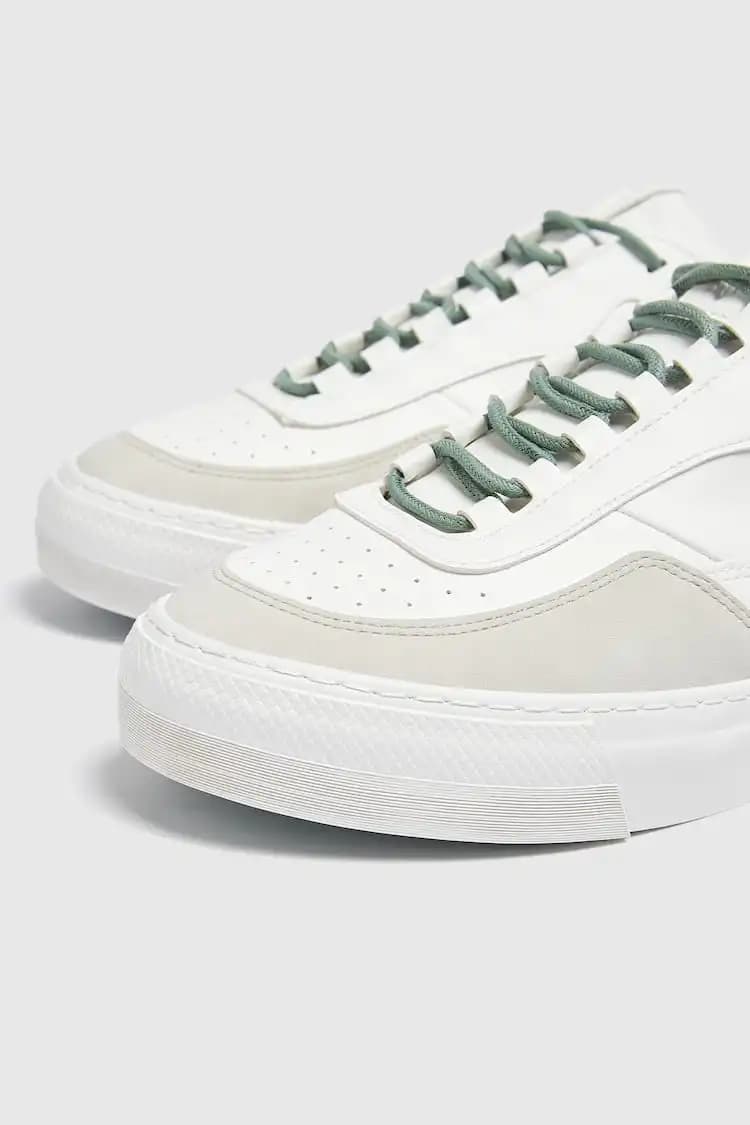 کتونی اورجینال Pull&Bear مدل Premium Street Trainers — تصویر ۴