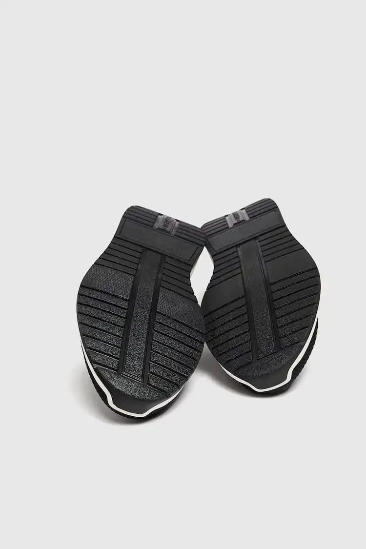 کتونی Pull&Bear مدل Knit Fabric Trainers — تصویر ۷