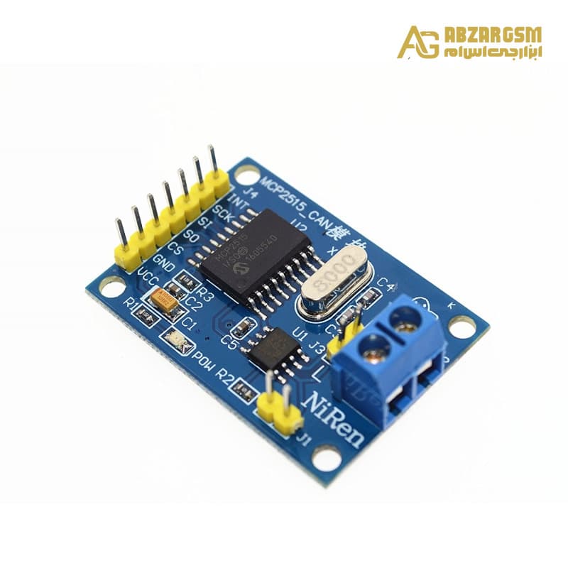 ماژول مبدل CAN به SPI با تراشه MCP2515 — تصویر ۹