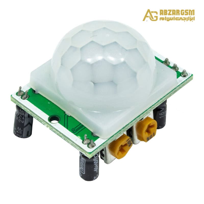 ماژول سنسور حرکت مادون قرمز HC-SR501 – تشخیص حرکت بدن – PIR — تصویر ۱۲