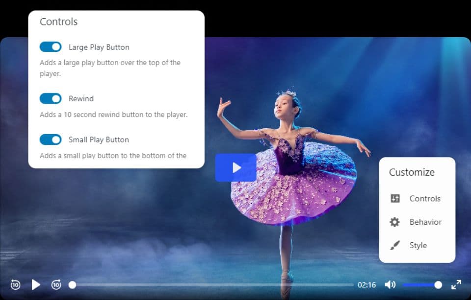 افزونه Presto Player Pro ویدئو پلیر و حفظ امنیت ویدئوهای وردپرس پرستو 2.0.5 — تصویر ۶