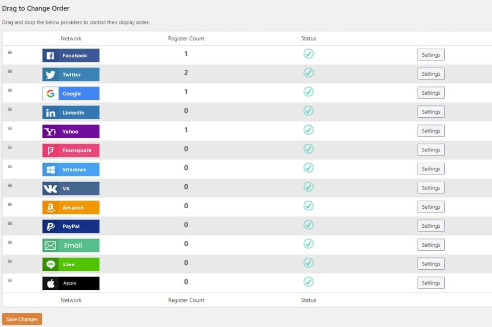 افزونه WpWeb WooCommerce Social Login ورود و ثبت نام با شبکه های اجتماعی ووکامرس 2.6.1 — تصویر ۵