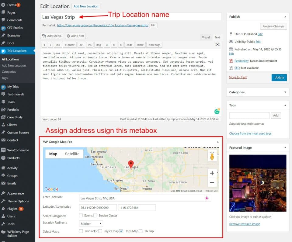 افزونه WP MAPS PRO نقشه گوگل حرفه ای وردپرس 5.7.3 — تصویر ۷