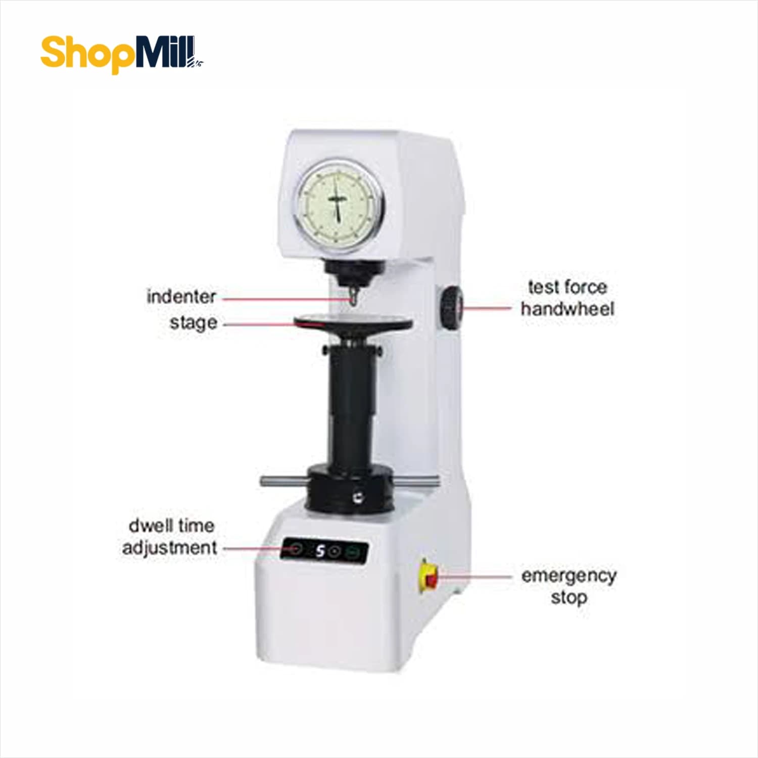 سختی سنج فلزات اینسایز (Insize) مدل HDT-RW160 — تصویر ۲