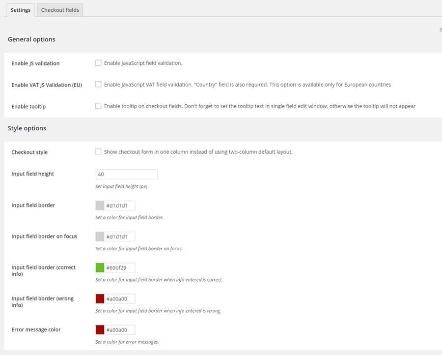 افزونه YITH WooCommerce Checkout Manager ویرایش صفحه صورتحساب ووکامرس 1.29.0 — تصویر ۵