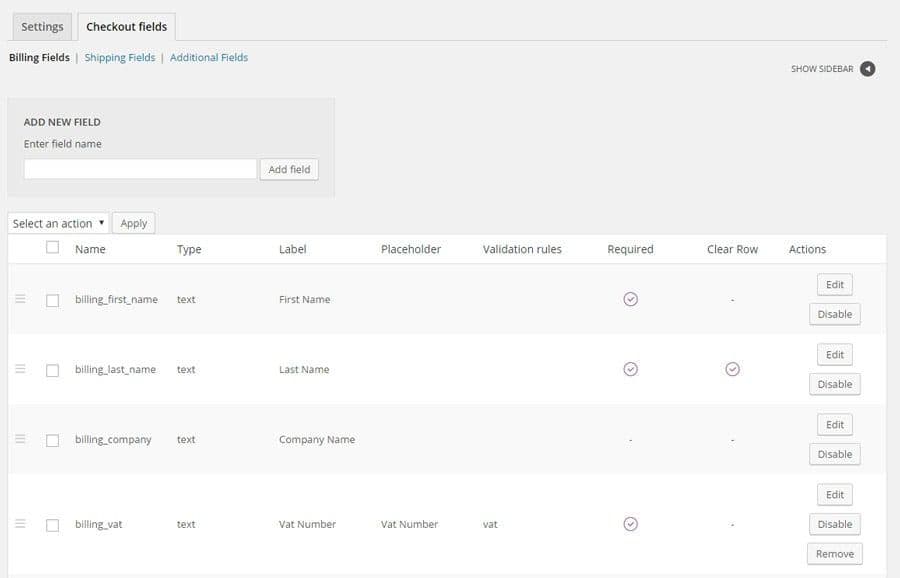 افزونه YITH WooCommerce Checkout Manager ویرایش صفحه صورتحساب ووکامرس 1.29.0 — تصویر ۲