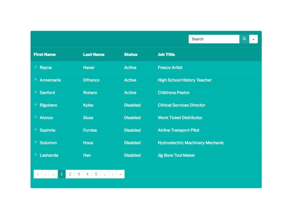 افزونه Ninja Tables Pro ساخت جدول های حرفه ای نینجا تیبلز پرو 5.0.7 — تصویر ۷