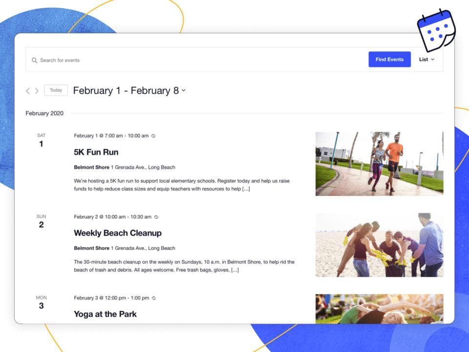 افزونه The Events Calendar Pro تقویم رویدادها وردپرس اونت پرو 6.3.1.1 — تصویر ۵
