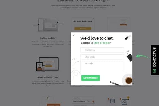 افزونه Convert Pro جمع آوری ایمیل واطلاعات کاربر با پاپ آپ های حرفه ای کانورت پرو 1.7.7 — تصویر ۳