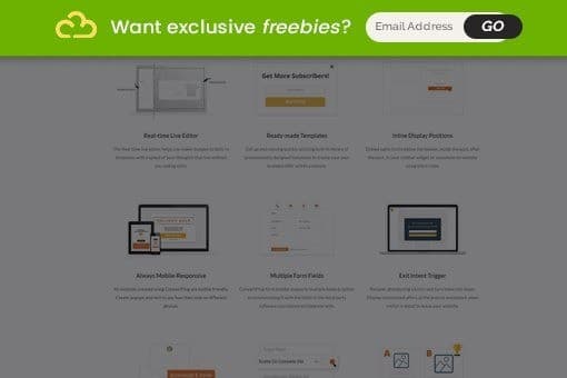 افزونه Convert Pro جمع آوری ایمیل واطلاعات کاربر با پاپ آپ های حرفه ای کانورت پرو 1.7.7 — تصویر ۴