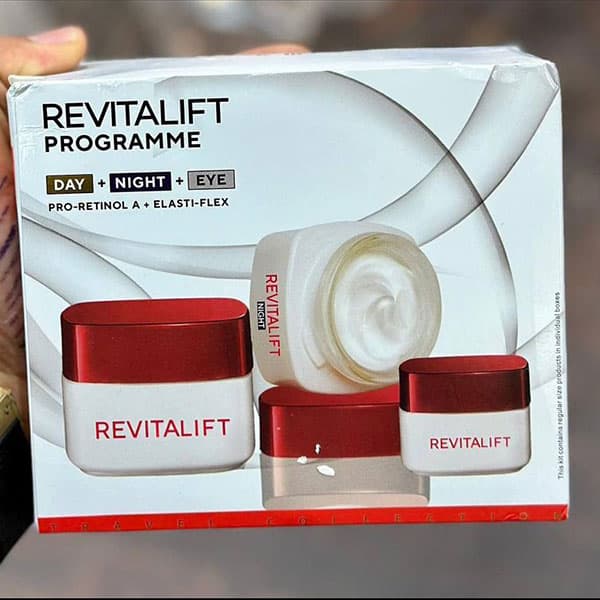 پک سه عددی ضد چین و چروک لورآل REVITALIFT اورجینال