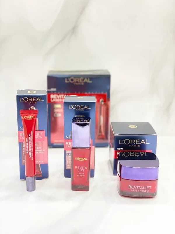 پک ۳ عددی ضد چروک و لیفت کننده لورآل مدل revitalift laser