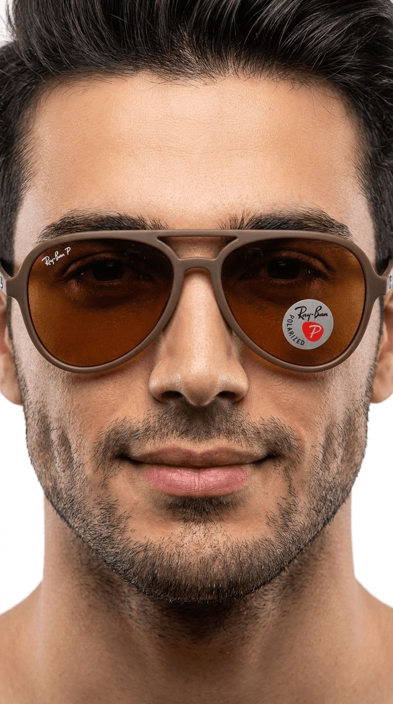 عینک آفتابی ری بن مدل خلبانی (Aviator) ساخت آمریکا - عدسی پلاریزه UV400