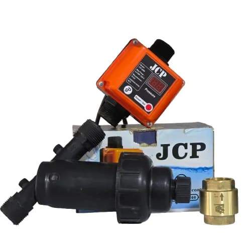 پک ست کنترل طبقاتی jcp (مینی فیلتر توری +شیر یکطرفی برنجی)
