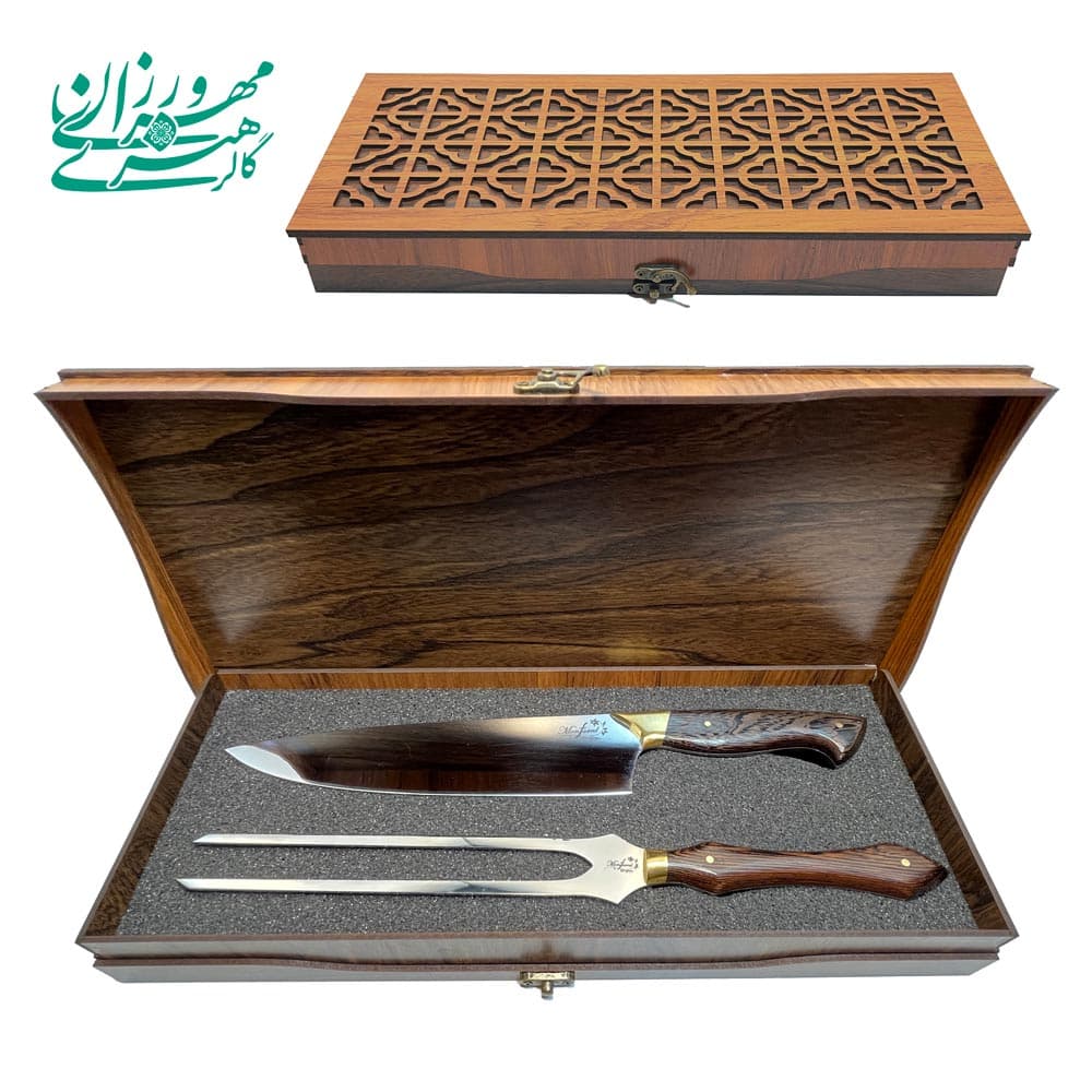 کارد و چنگال سرو استیک منفرد زنجان