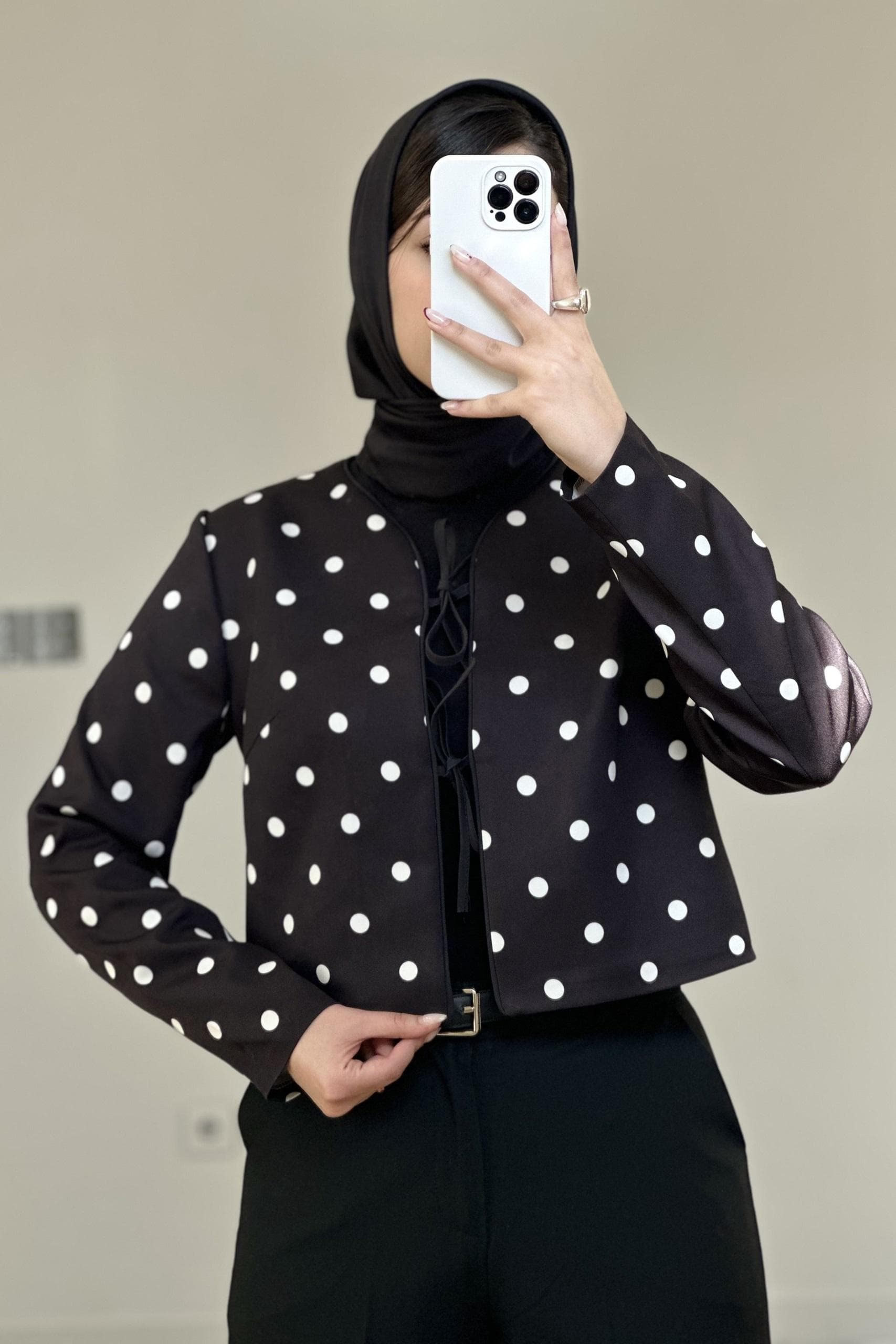 کراپ کت زنانه مازراتی توپی — تصویر ۵