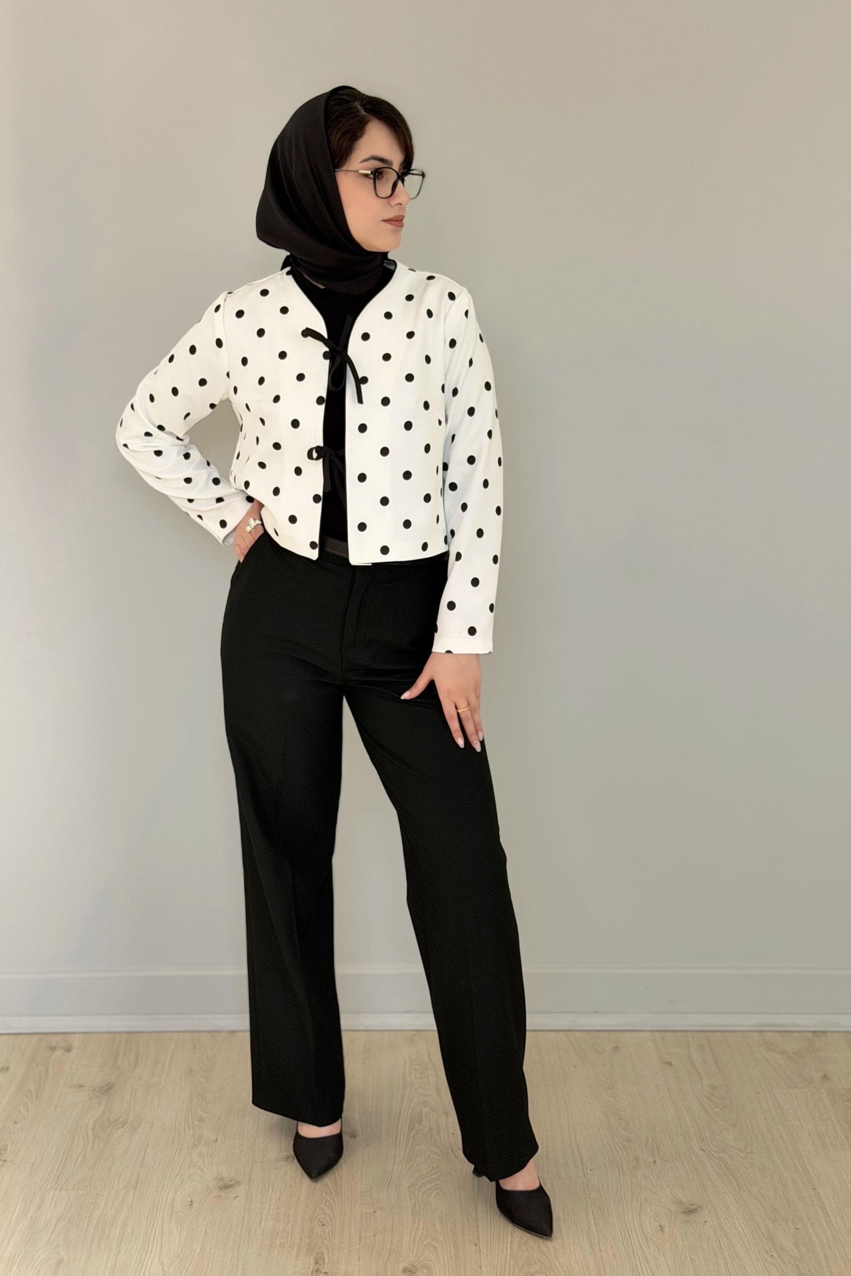کراپ کت زنانه مازراتی توپی — تصویر ۴