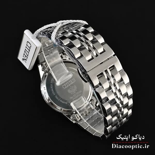 ساعت مچی مردانه موتور ژاپن اصلی برند سیتیزن مدل DO1337 استیل — تصویر ۹