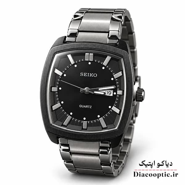 ساعت مچی مردانه برند سیکو مدل DO1328 دو تقویم مربعی