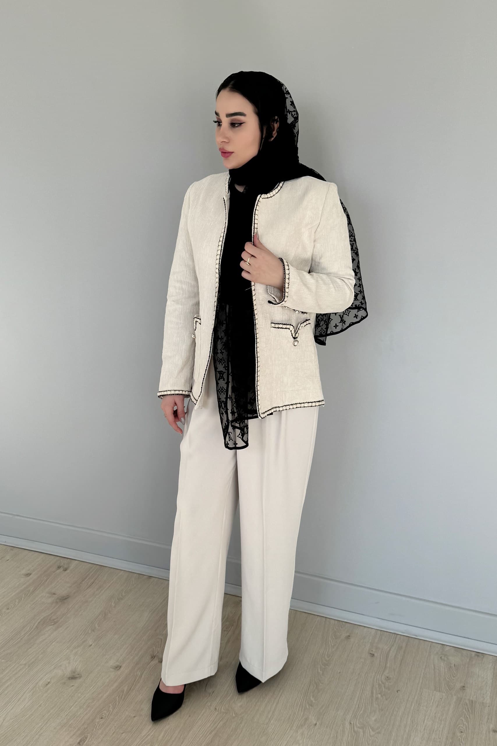 کت لینن کد 03 — تصویر ۲