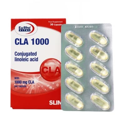کپسول نرم CLA 1000 میلی گرم 30 عددی یوروویتال — تصویر ۳