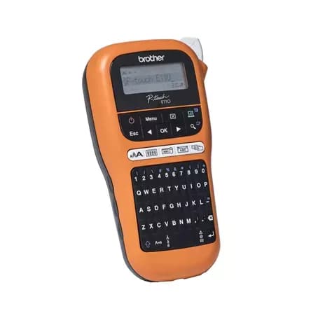 پرینتر لیبل زن اورجینال Brother PT-E110VP | لیبل زن کابل و شبکه — تصویر ۳