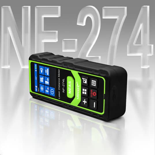 متر لیزری حرفه‌ای 100 متری نویافا مدل NOYAFA NF-274L — تصویر ۵