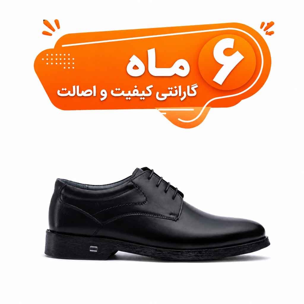 کفش چرم مردانه مجلسی مدل لیما – چرم طبیعی