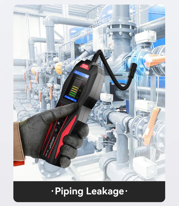 نشت‌ یاب گاز کولر گازی نویافا مدل NOYAFA NF-605 s — تصویر ۸
