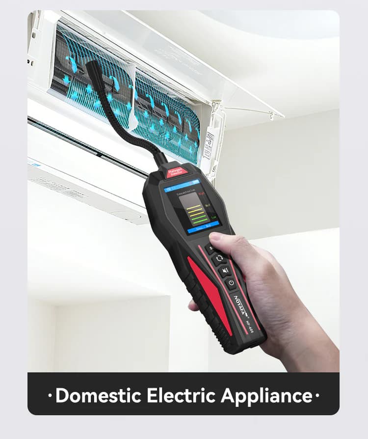 نشت‌ یاب گاز کولر گازی نویافا مدل NOYAFA NF-605 s — تصویر ۷