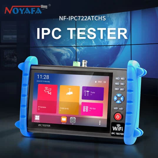 تستر دوربین مداربسته و شبکه نویافا مدل NOYAFA NF-IPC722ATCHS — تصویر ۴