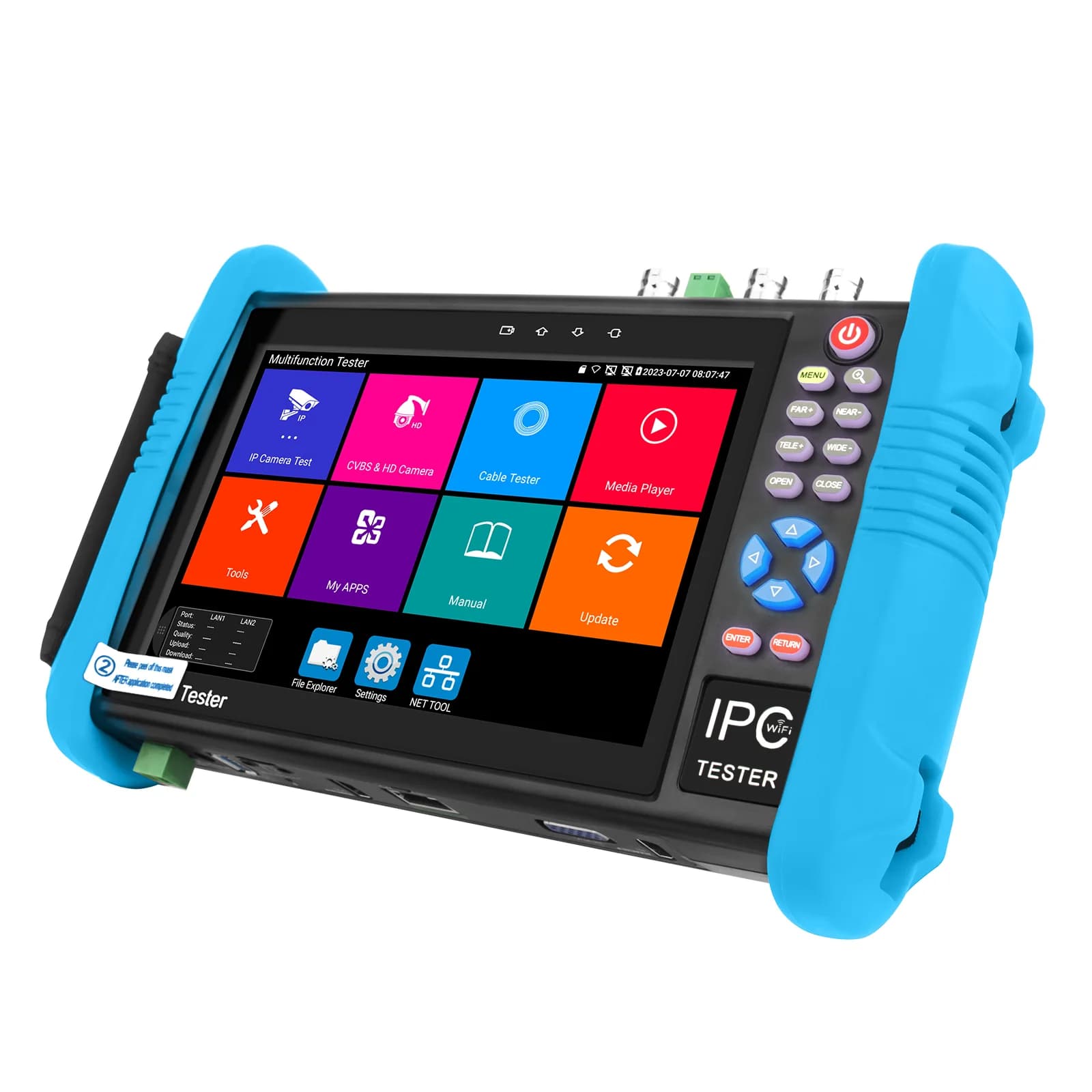 تستر حرفه‌ای دوربین مداربسته و شبکه نویافا مدل NF-IPC716MOVTADHS Pro — تصویر ۲
