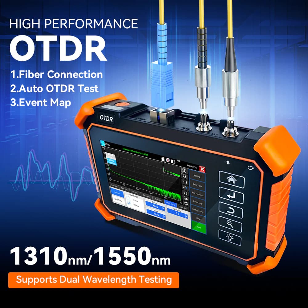 تستر فیبر نوری حرفه‌ای نویافا مدل NOYAFA NF-983 Multi-Function OTDR — تصویر ۲