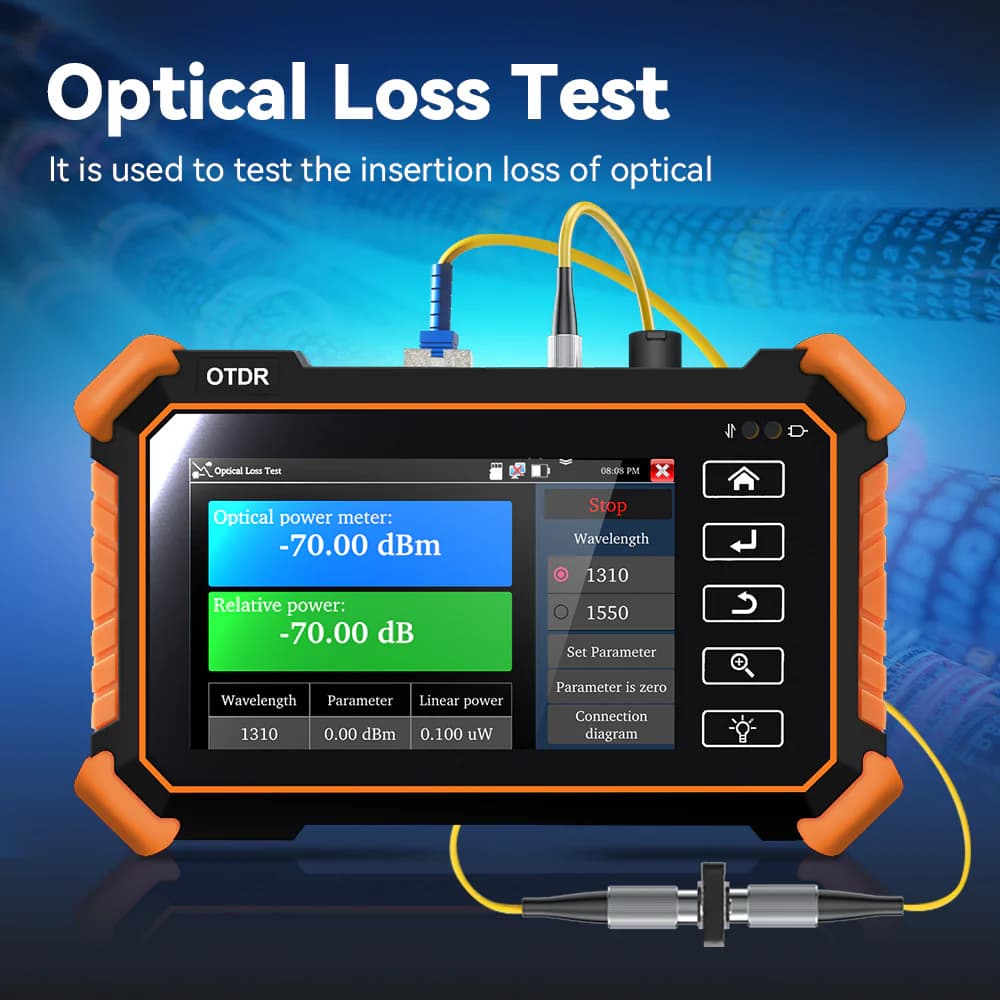 تستر فیبر نوری حرفه‌ای نویافا مدل NOYAFA NF-983 Multi-Function OTDR — تصویر ۵