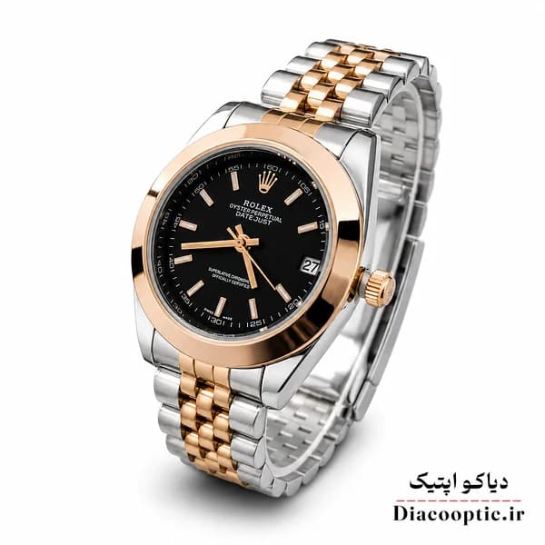 ساعت مچی زنانه رولکس کد DO1313 استیل رنگ ثابت
