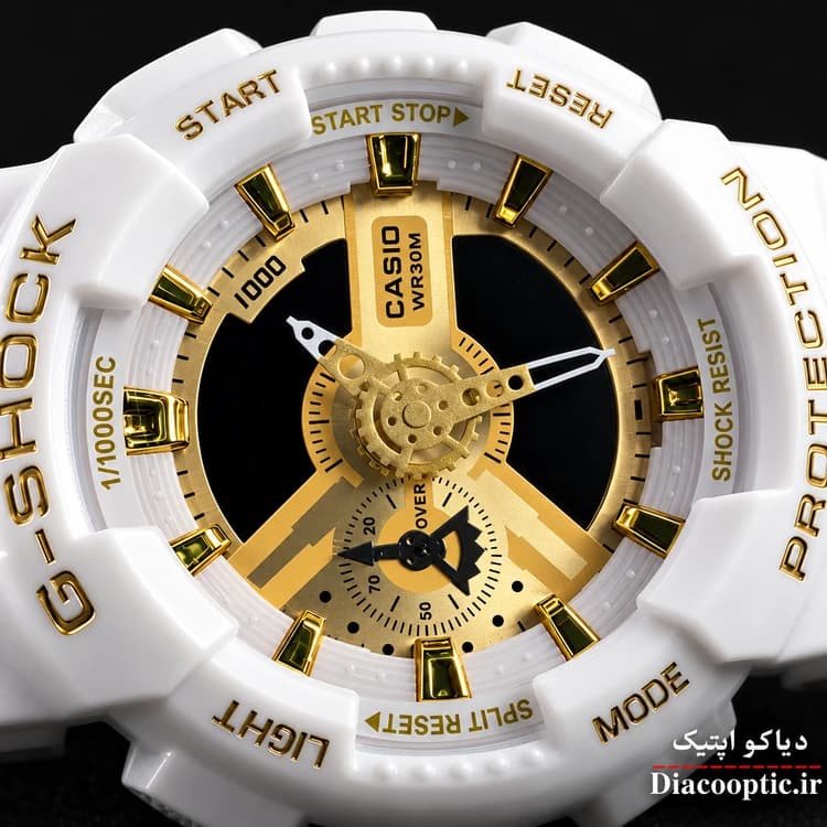 ساعت مچی دیجیتالی برند کاسیو مدل Casio 1310 بند رابر — تصویر ۵