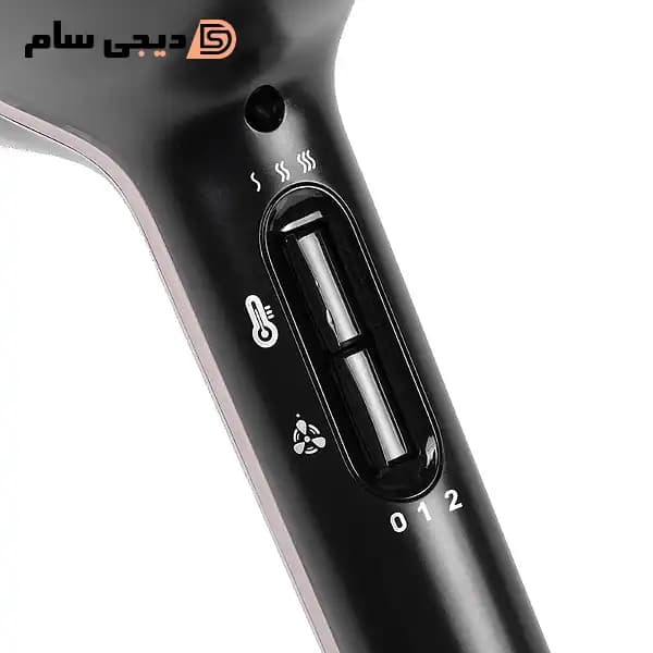 سشوار حرفه ای 2400 وات هیسکا مدل H5264 — تصویر ۴