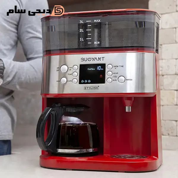 چای و قهوه ساز هوشمند بویانت مدل Stylish Plus — تصویر ۳